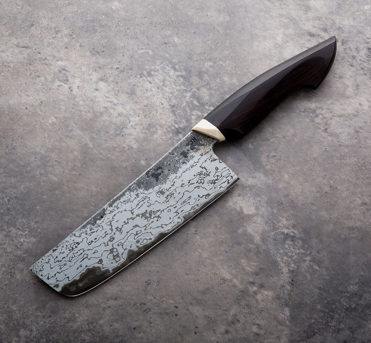 African Blackwood Nakiri 155mm