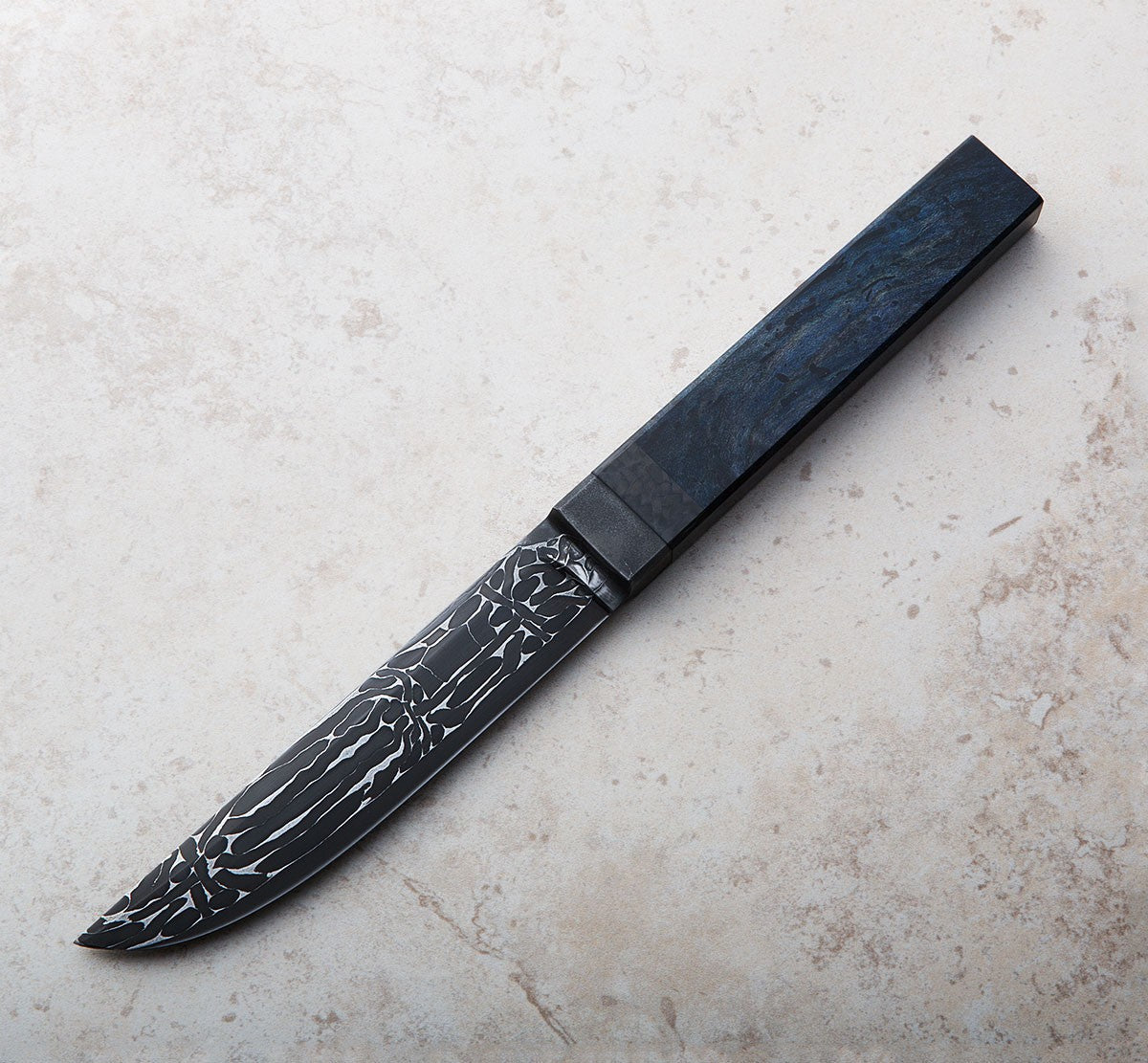 Stiff Damascus Boning Knife 140mm