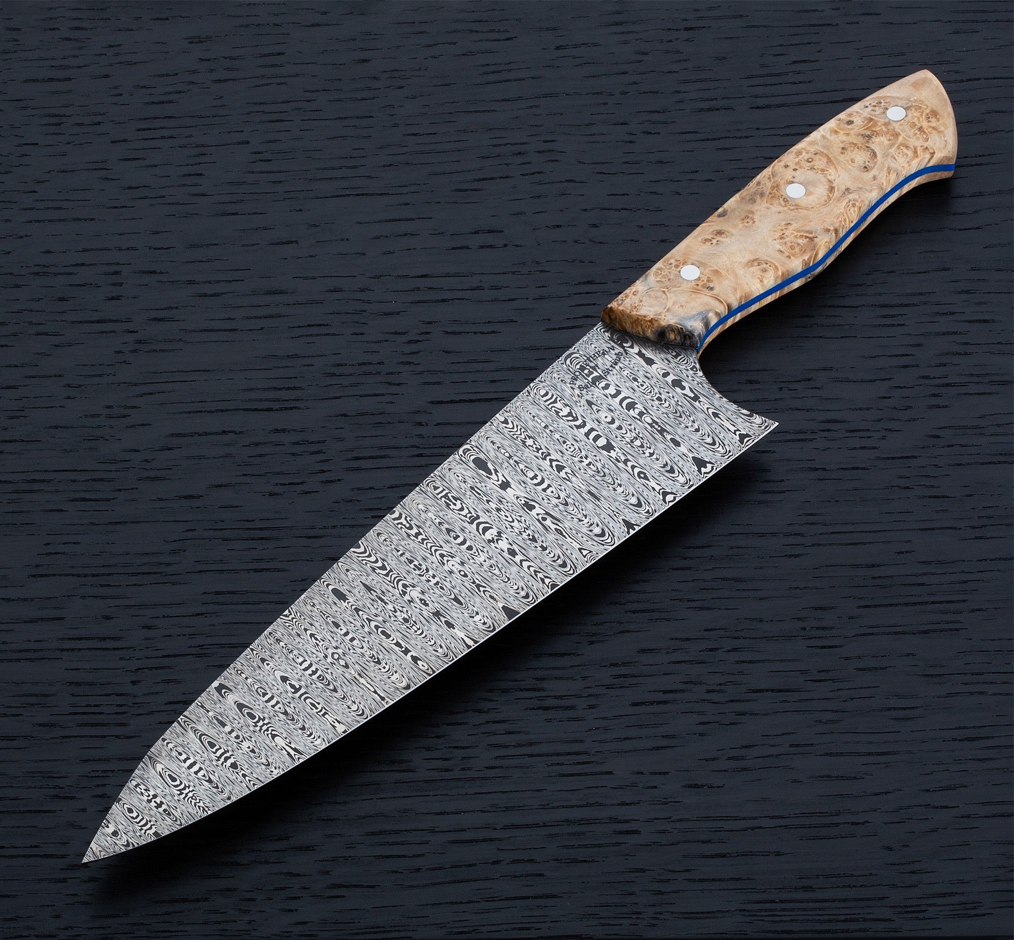 Ladder W's Damascus Chef 205mm