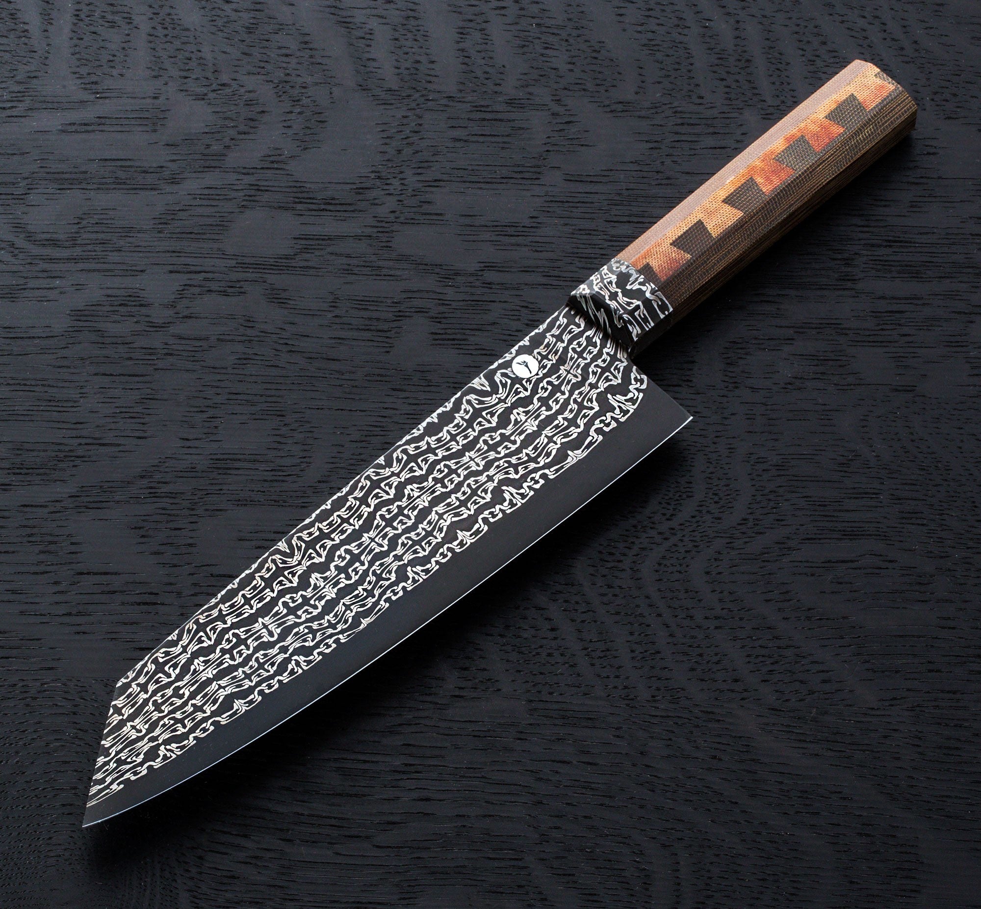 Flowing Chains Gyuto 215mm