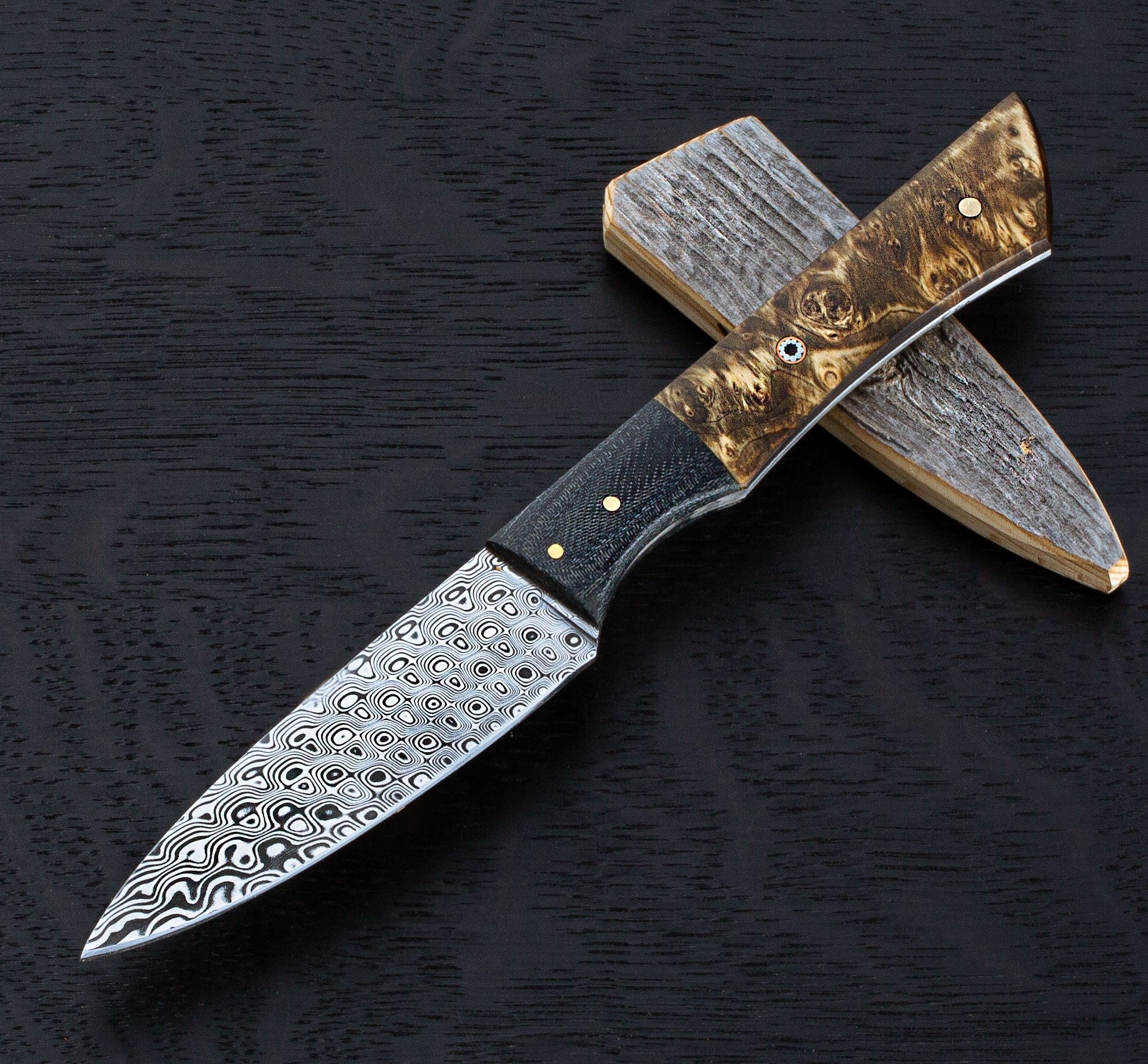 Denim & Damasteel Utility 100mm
