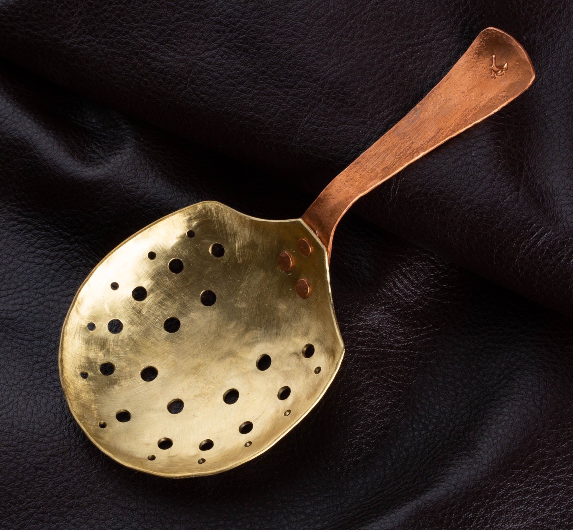 Copper & Brass Julep Strainer