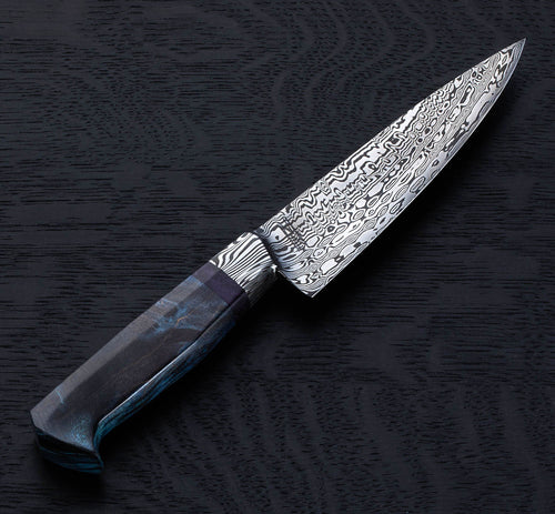 Peacock Damascus Petty 150mm