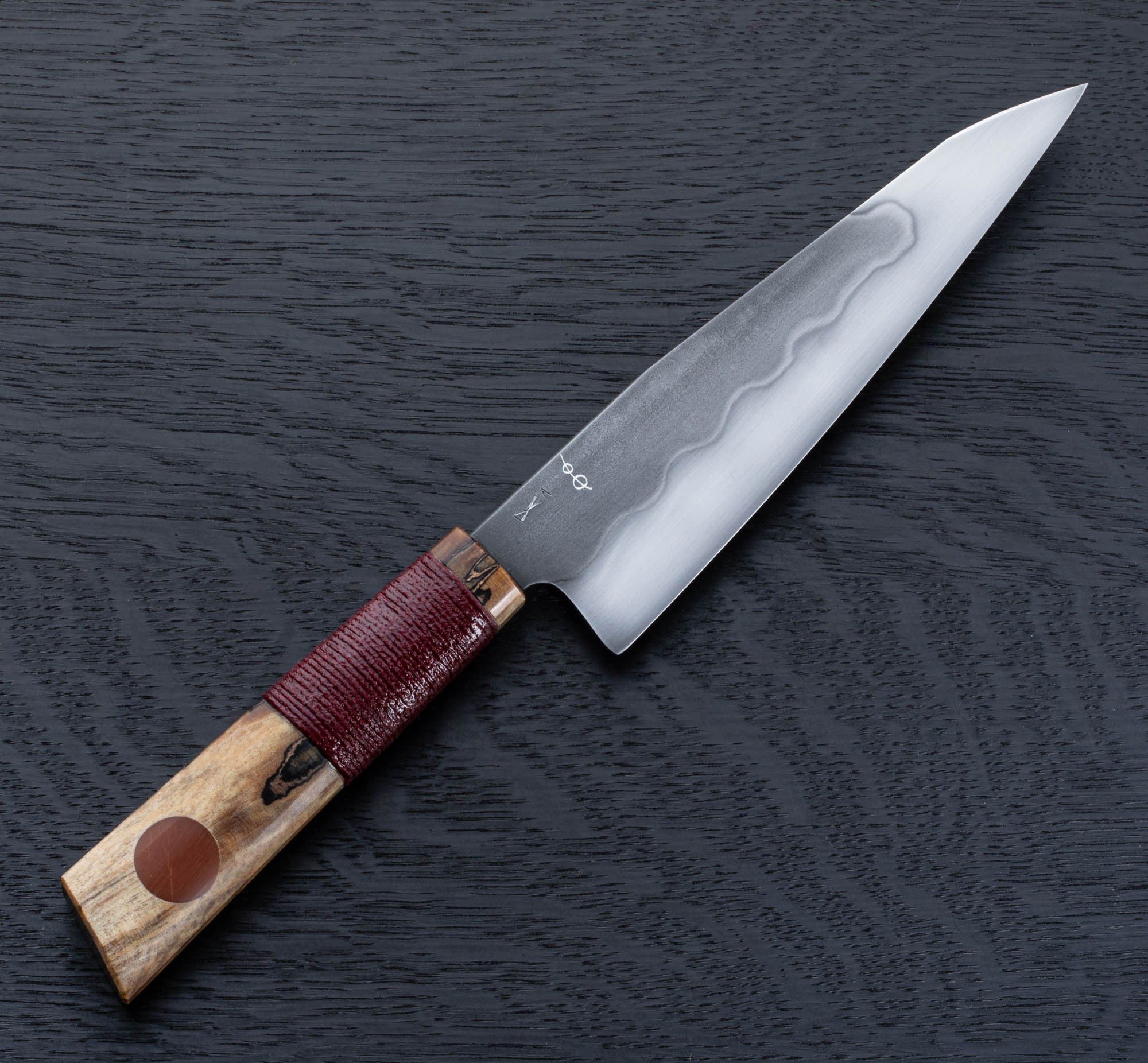 Raspberry Tribal Kiritsuke 185mm