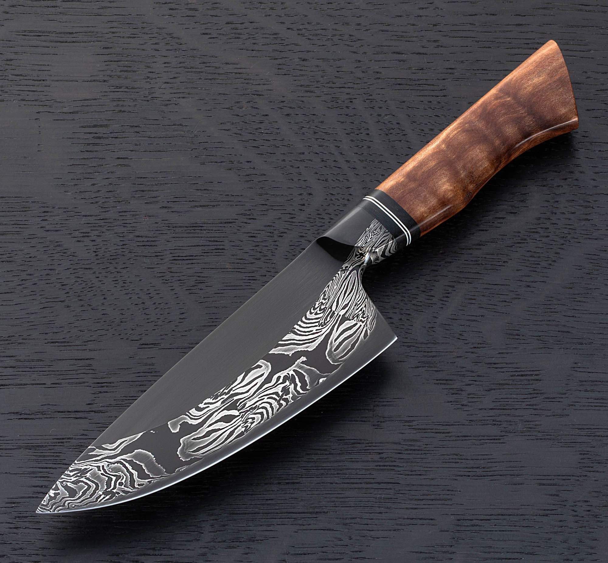 Damascus Path Petty 140mm