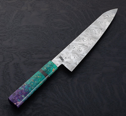 Coral Damasteel Gyuto  210mm