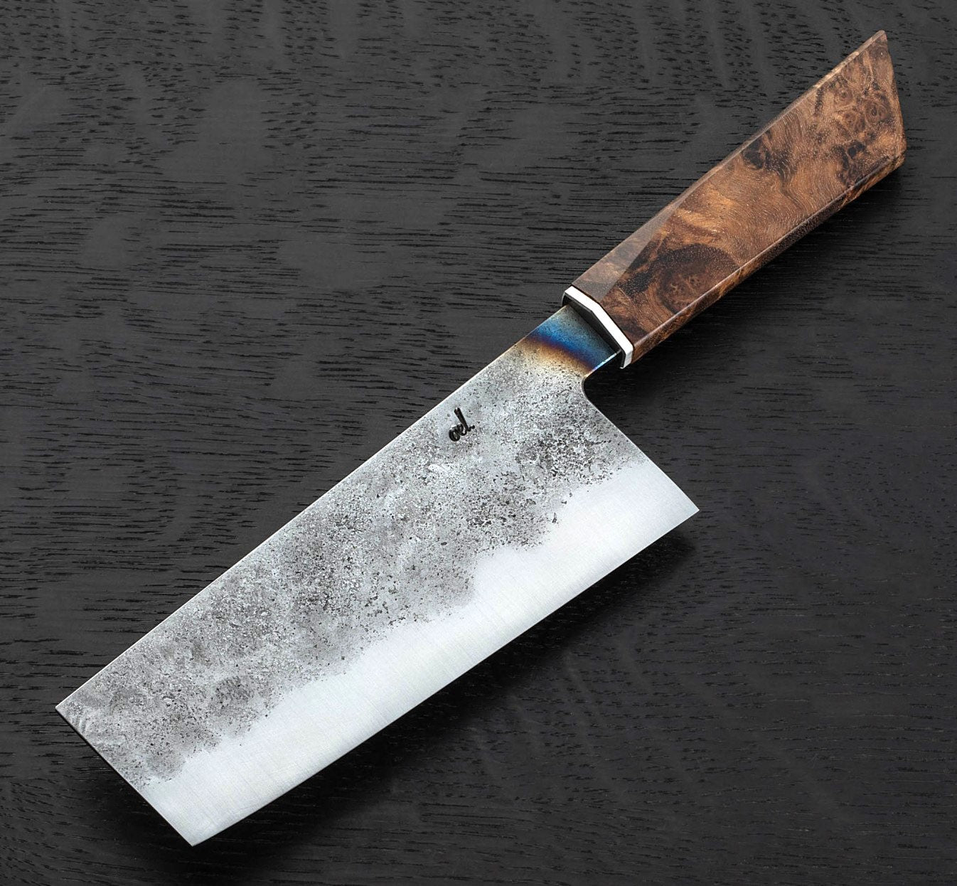 Walnut Nakiri 150mm