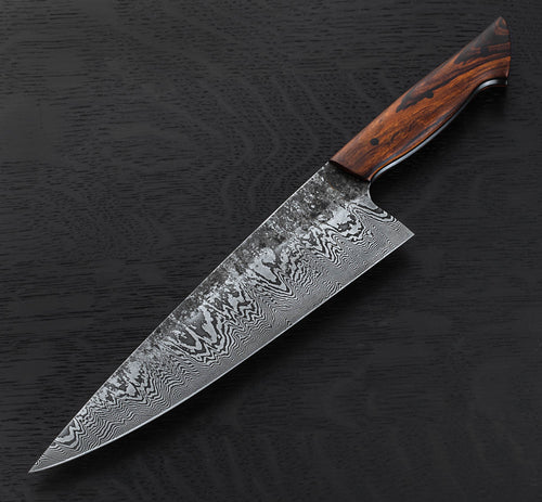 Ironwood Damascus Chef 220mm