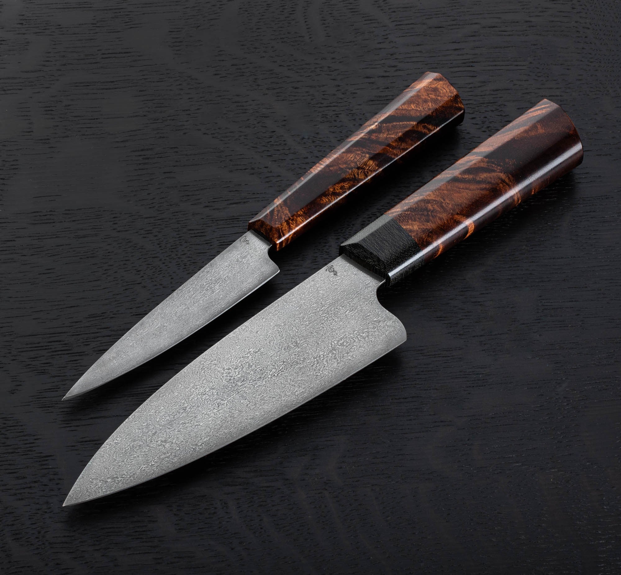 Koa Wootz Chef Set