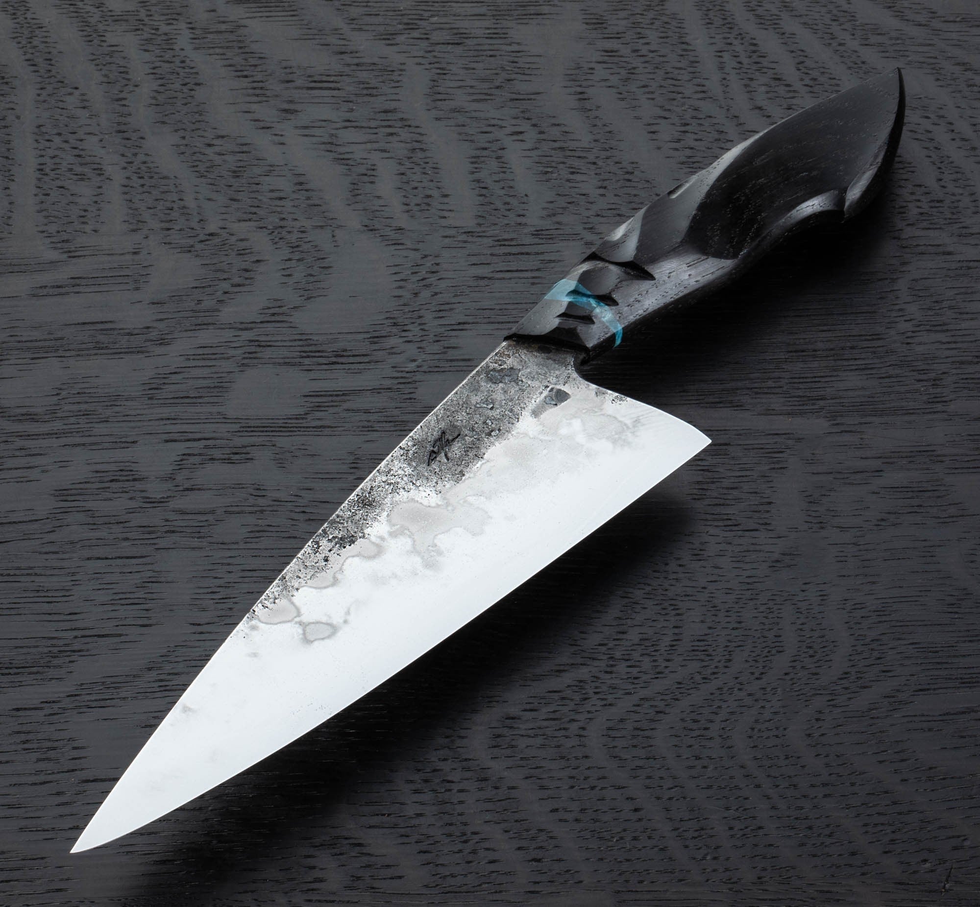 Bog Oak Honyaki Chef 198mm