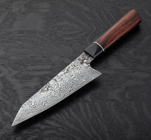 Ironwood Damascus Santoku 182mm