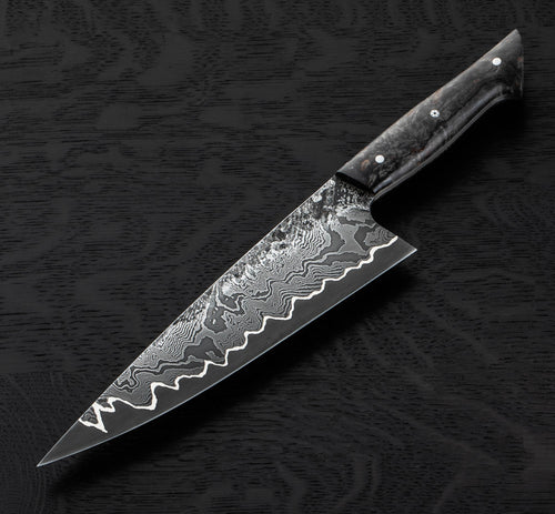 Martin Huber Damascus Chef 195mm