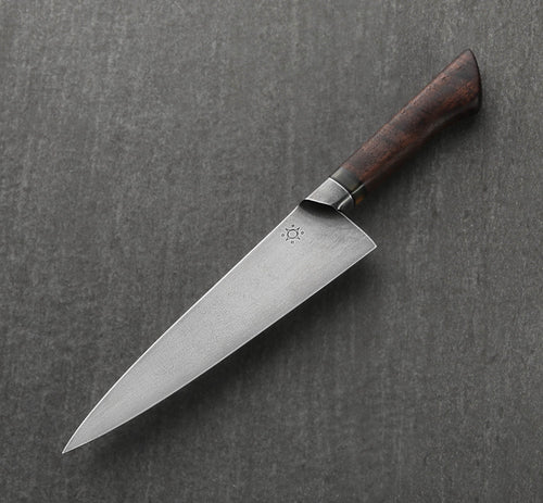 Black Walnut Damascus Chef 175mm