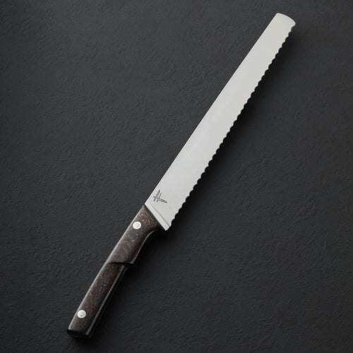 Copper Snakeskin Bread Knife 248mm