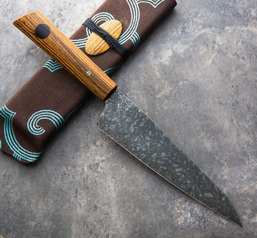 Bocote Mustard Kiritsuke 215mm