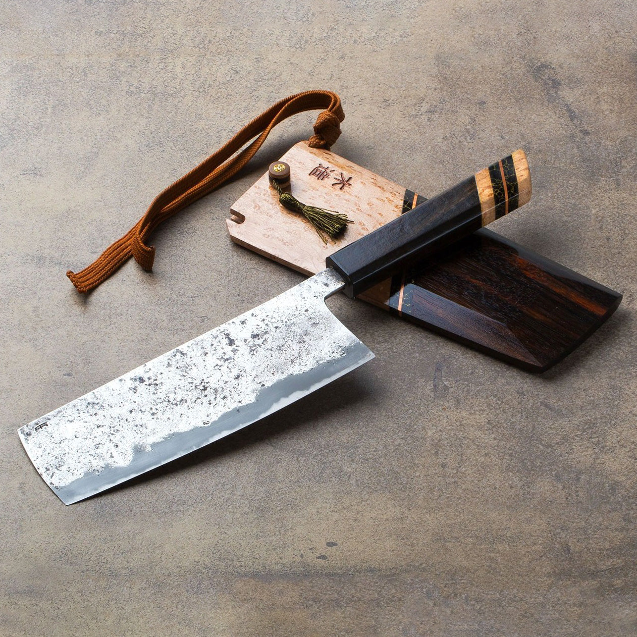 Buttoned-Up Vegetable Cleaver