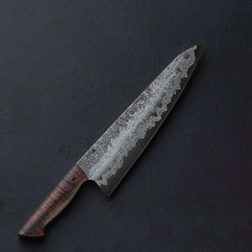 Cascading Damascus Chef 248mm