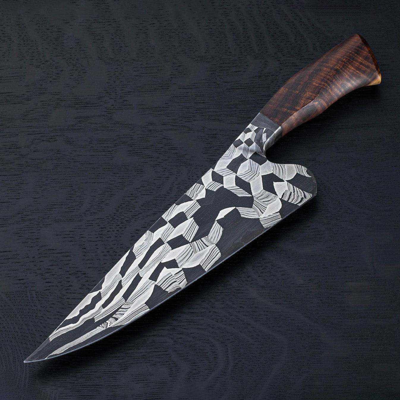 Cubed Damascus Chef 250mm