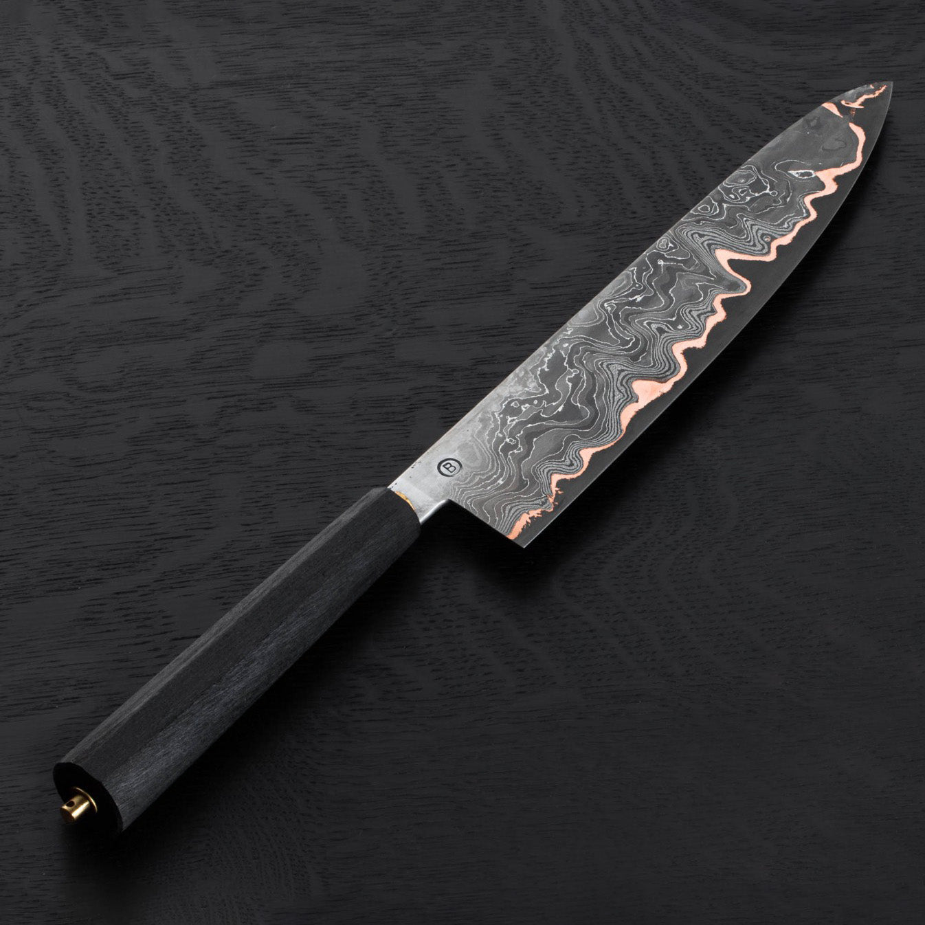 Damascus Copper Gyuto 255mm