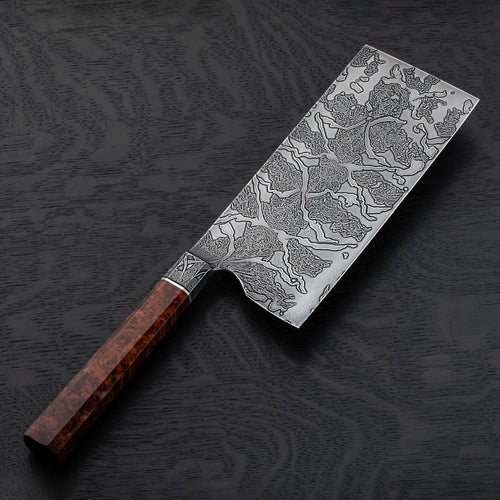 Double Damascus Cleaver 205mm
