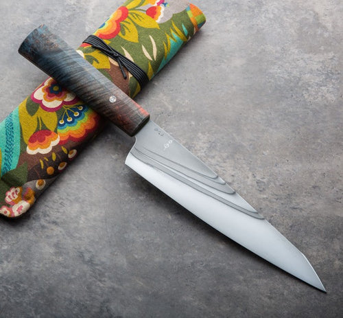 Rainbow Maple Kiritsuke 220mm