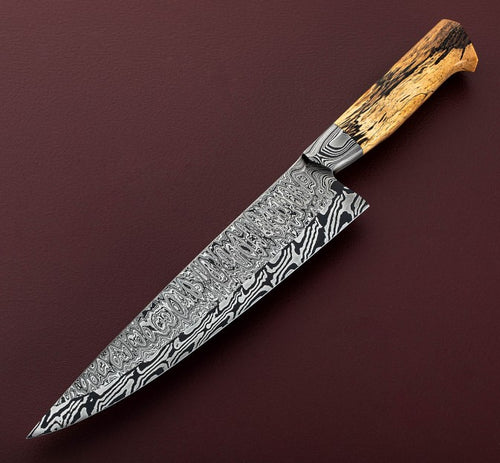 Spalted Tamarind Chef 243mm