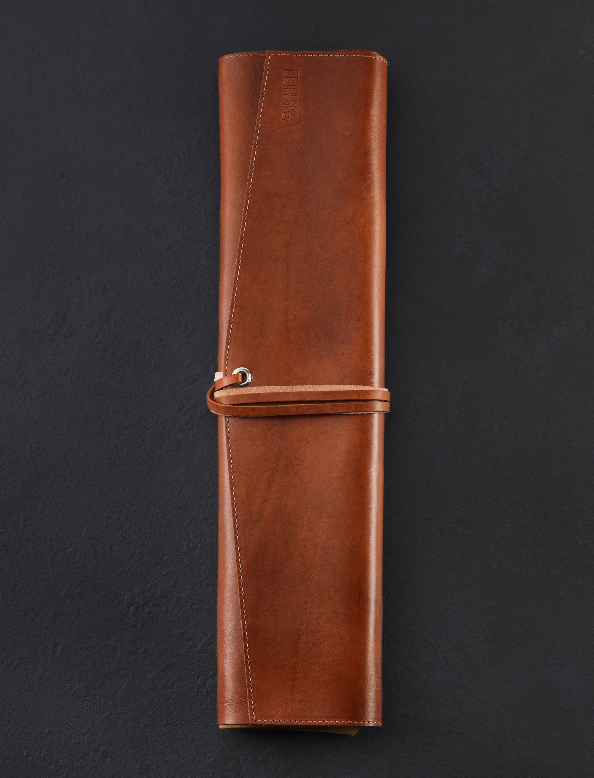 Linny Kenney Leather - New Hampshire Accessories & Apparel Timber + Toast Leather 5-Slot Knife Roll