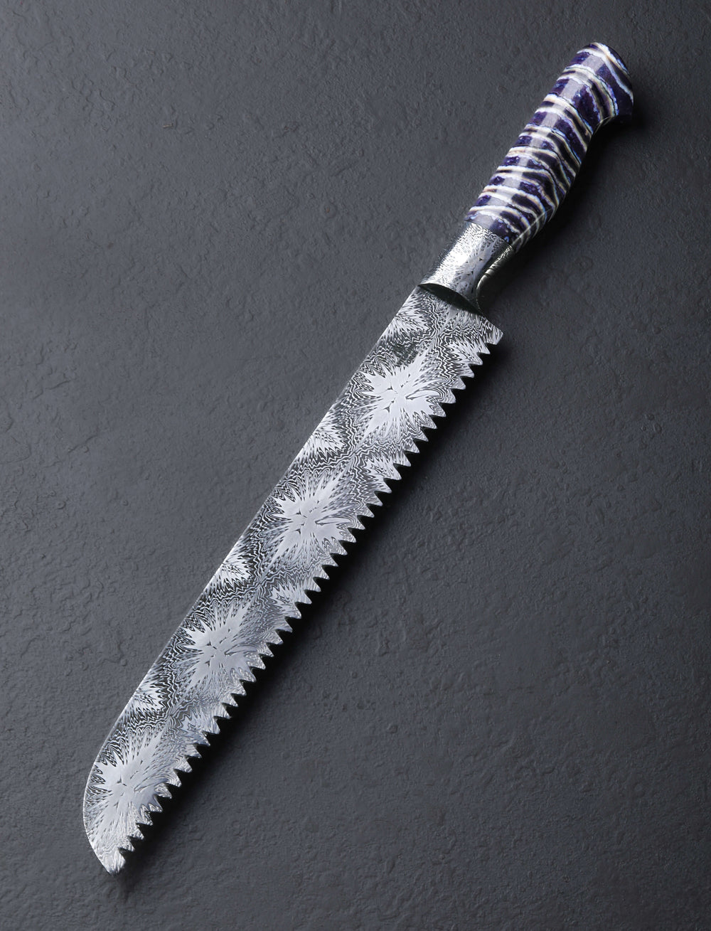 Aaron Wilburn - Idaho Bread Knife Purple Mammoth Bread Knife 272mm