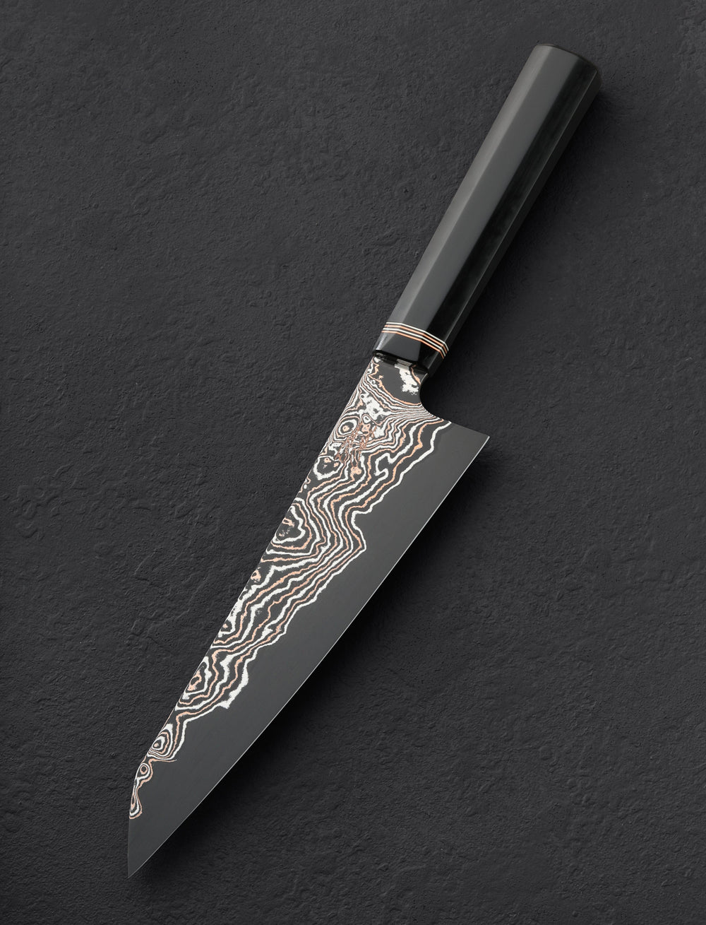 Dan Tompkins - New York Chef & Gyuto Black CopperMai Chef 210mm