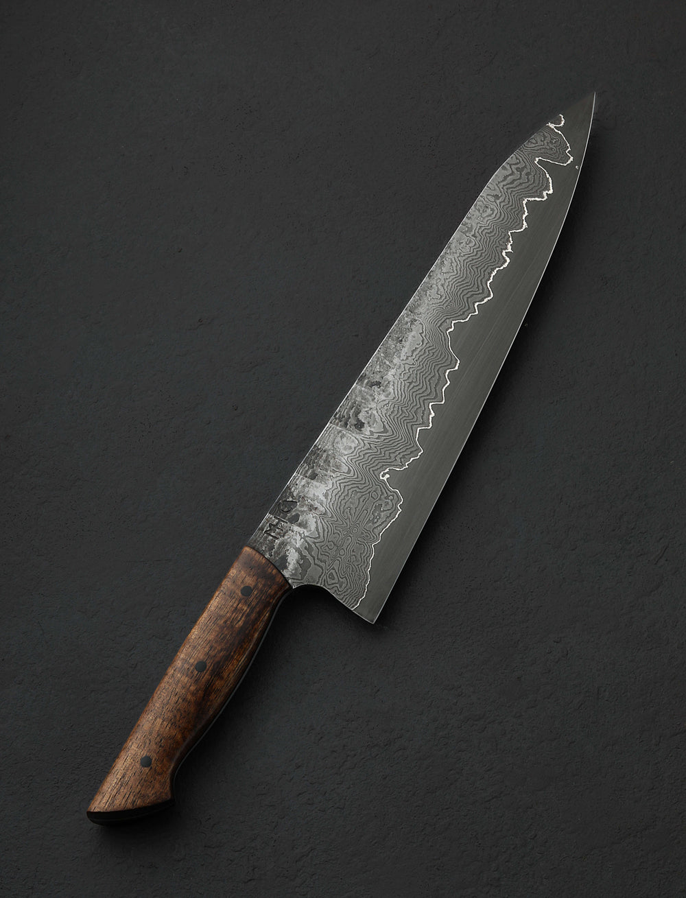 Martin Huber - Austria Chef & Gyuto Curly Acacia Chef 233mm