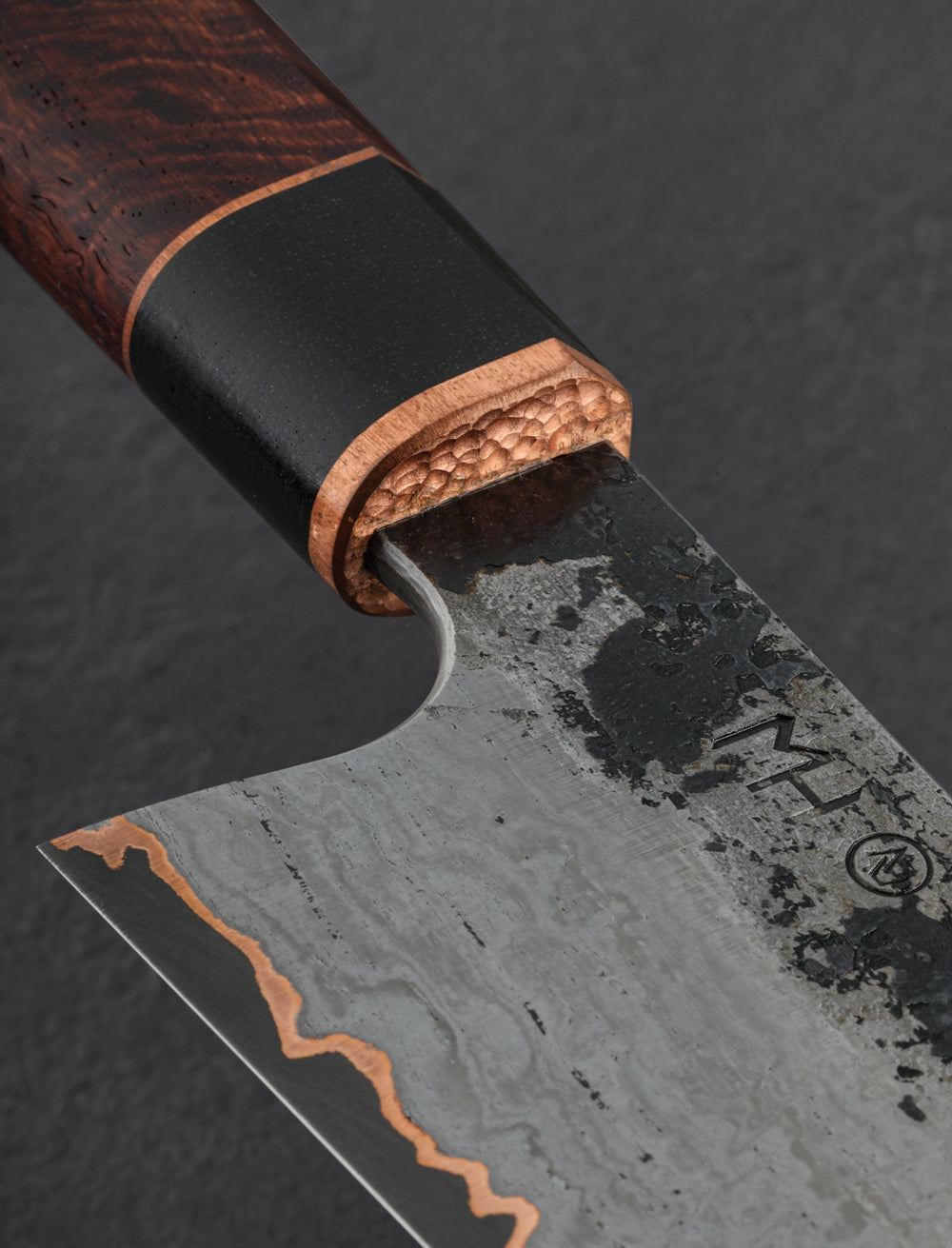 Martin Huber - Austria Chef & Gyuto Curly Narra Copper Chef 262mm