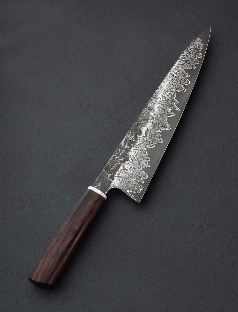 Martin Huber - Austria Chef & Gyuto Zebra Damascus Chef 241mm