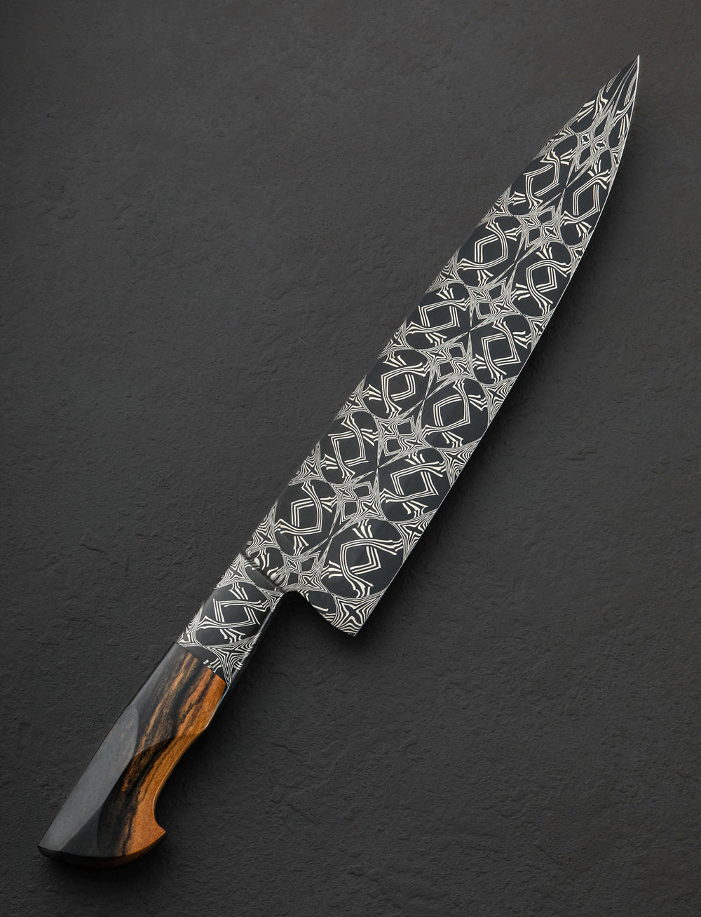 Salem Straub - Washington Chef & Gyuto Ebony Kaleidoscopic Chef 260mm