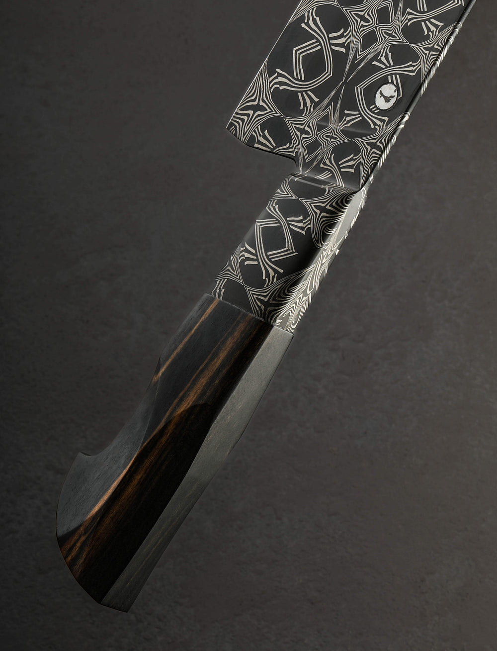 Salem Straub - Washington Chef & Gyuto Ebony Kaleidoscopic Chef 260mm