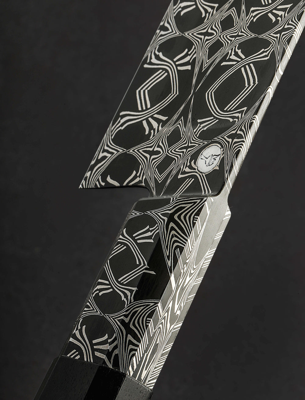 Salem Straub - Washington Chef & Gyuto Kaleidoscopic Fire Burl Chef 234mm