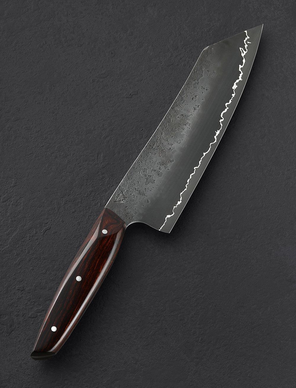 Tobias Hangler - Austria Chef & Gyuto Black Nickel Bunka 200mm