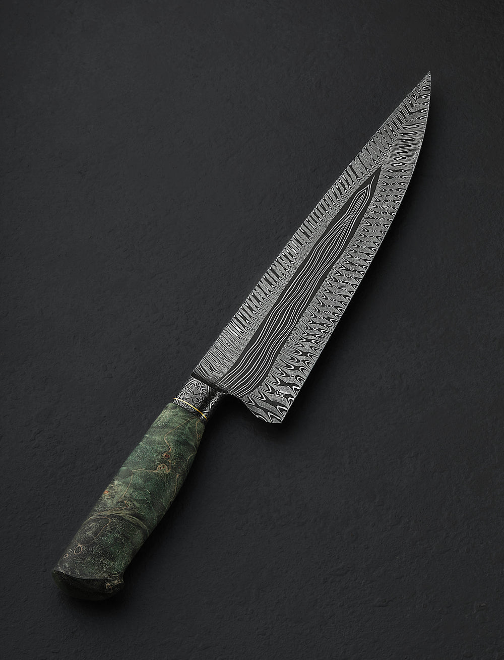 William Porto - Brazil Chef & Gyuto Golden Fern Chef 233mm