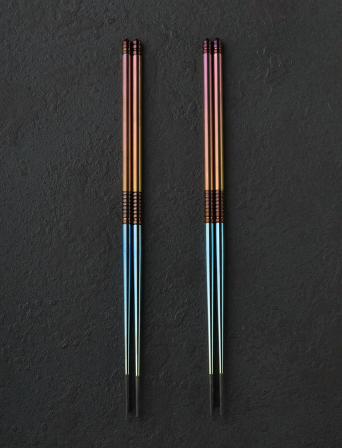 Eatingtools + Alan Folts Chopsticks Design Seven TiStix Two-of-a-Kind Sets