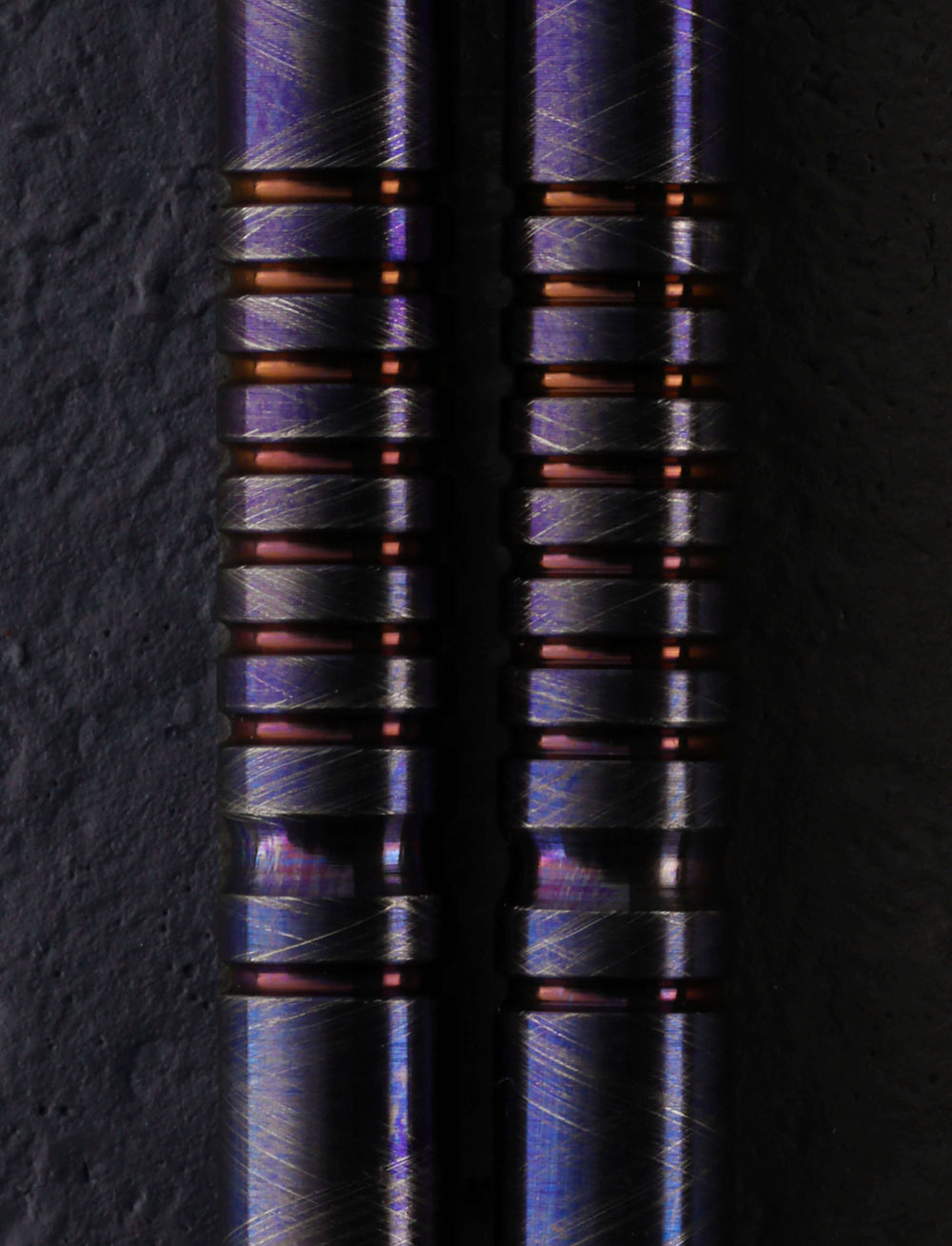 Eatingtools + Alan Folts Chopsticks TiStix Storm Titanium Chopsticks