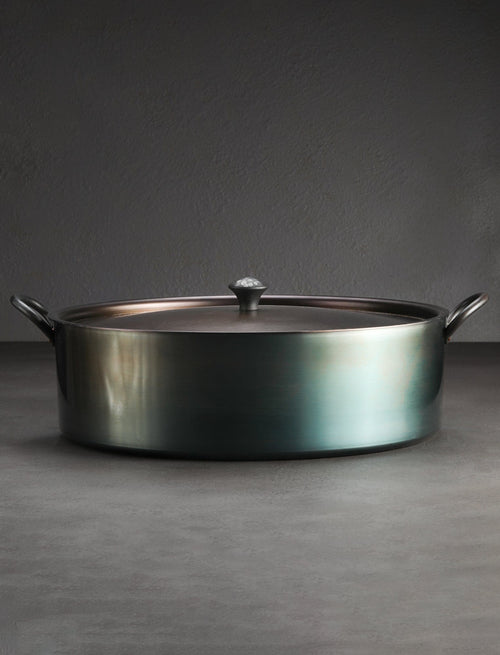 Alex Pole - United Kingdom Cookware Carbon & Copper Roasting Pot 13"