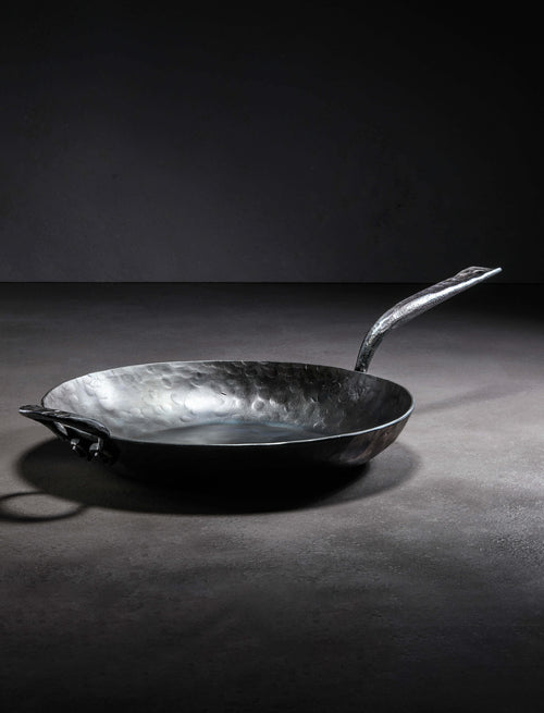 Kehoe Carbon Cookware - California Cookware 12 inch Kehoe Frying Saucer