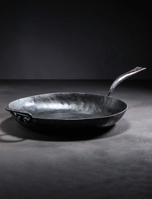 Kehoe Carbon Cookware - California Cookware 14 inch Kehoe Frying Saucer