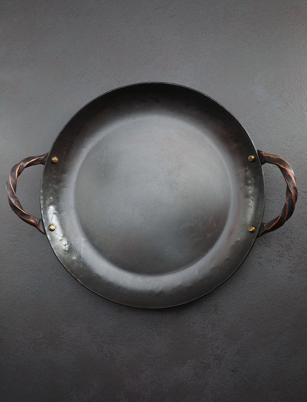 Stage Coach Farm Forge - Oregon Cookware 13" Copper Carbon Steel Roasting Pan