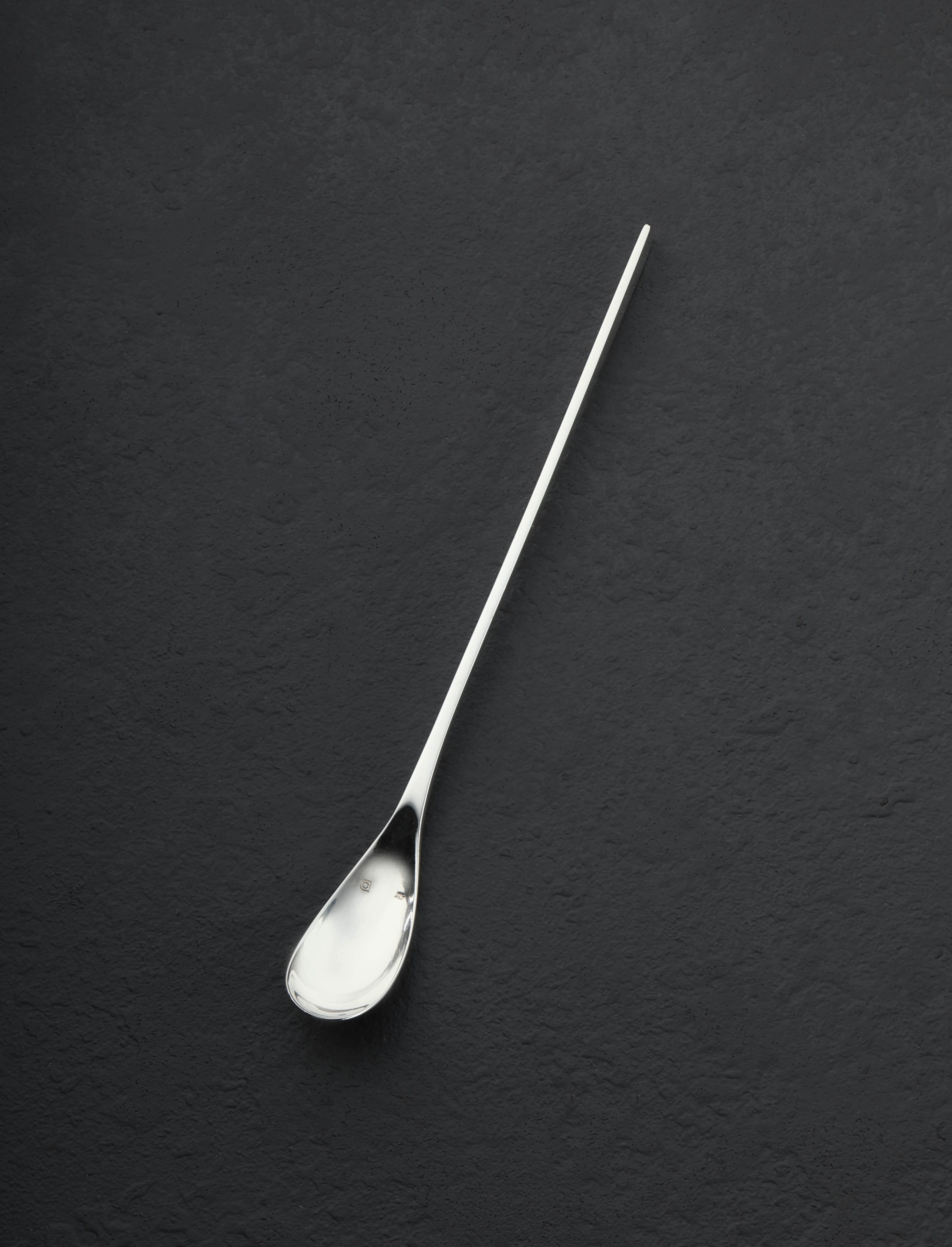 Teardrop Sterling Silver Spoon | Eatingtools
