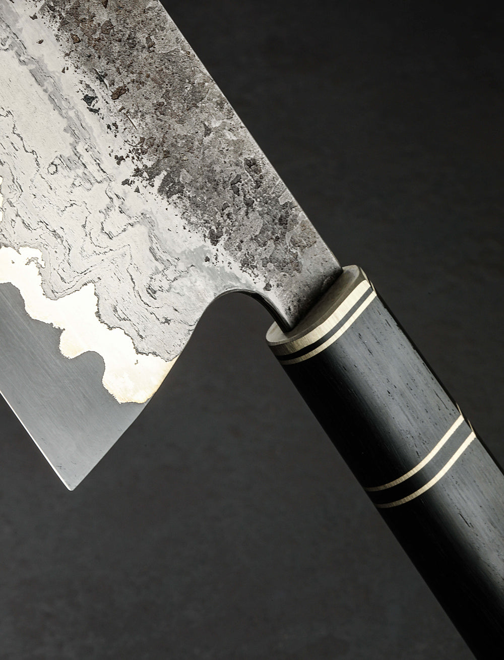 Martin Huber - Austria Nakiri & Vegetable Cleaver German Silver Cleaver 168mm