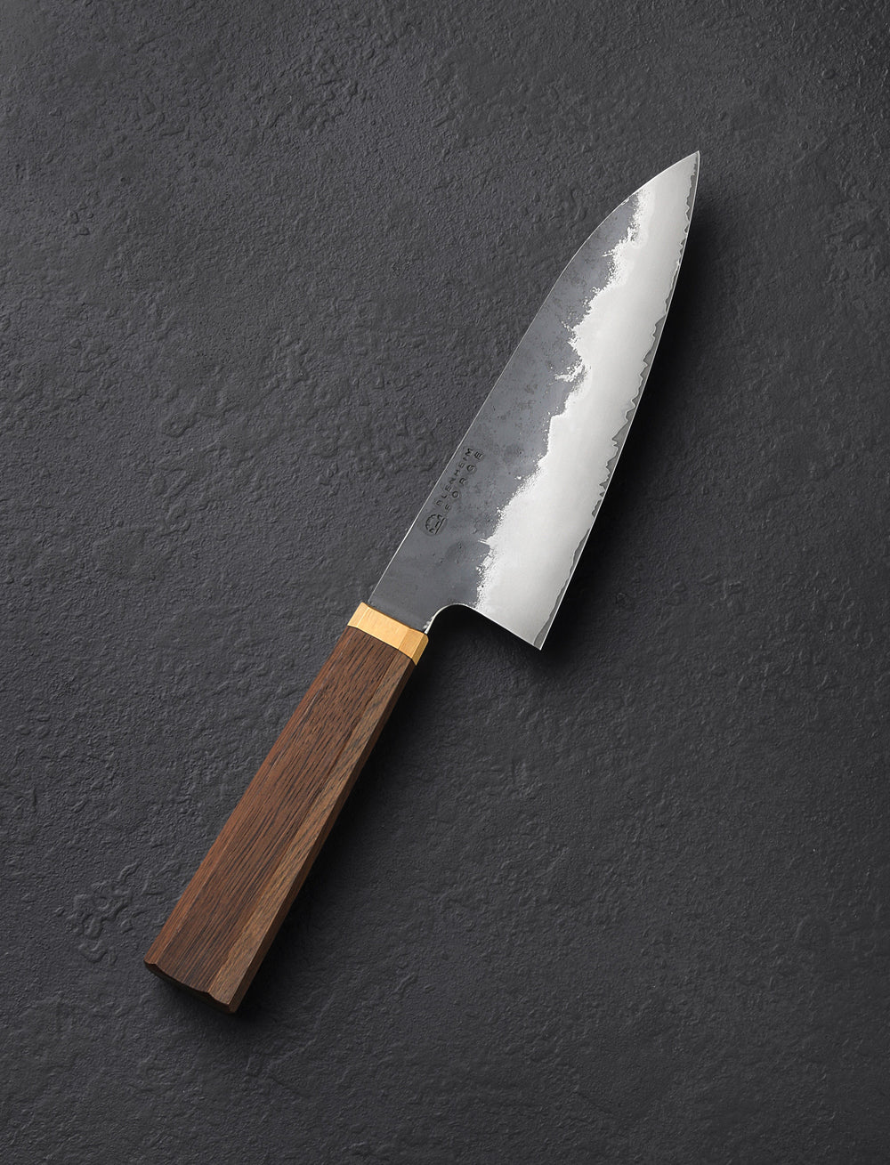 Blenheim Forge - London Santoku & Bunka Blenheim Stainless Clad Funayuki 170mm