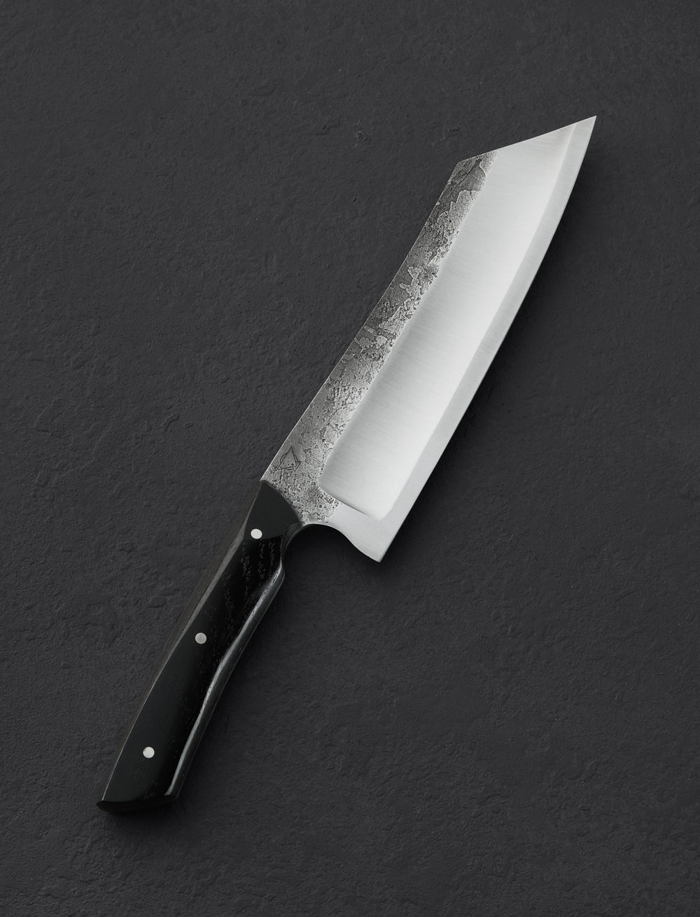 Tobias Hangler - Austria Santoku & Bunka Right Side Oak Bunka 195mm