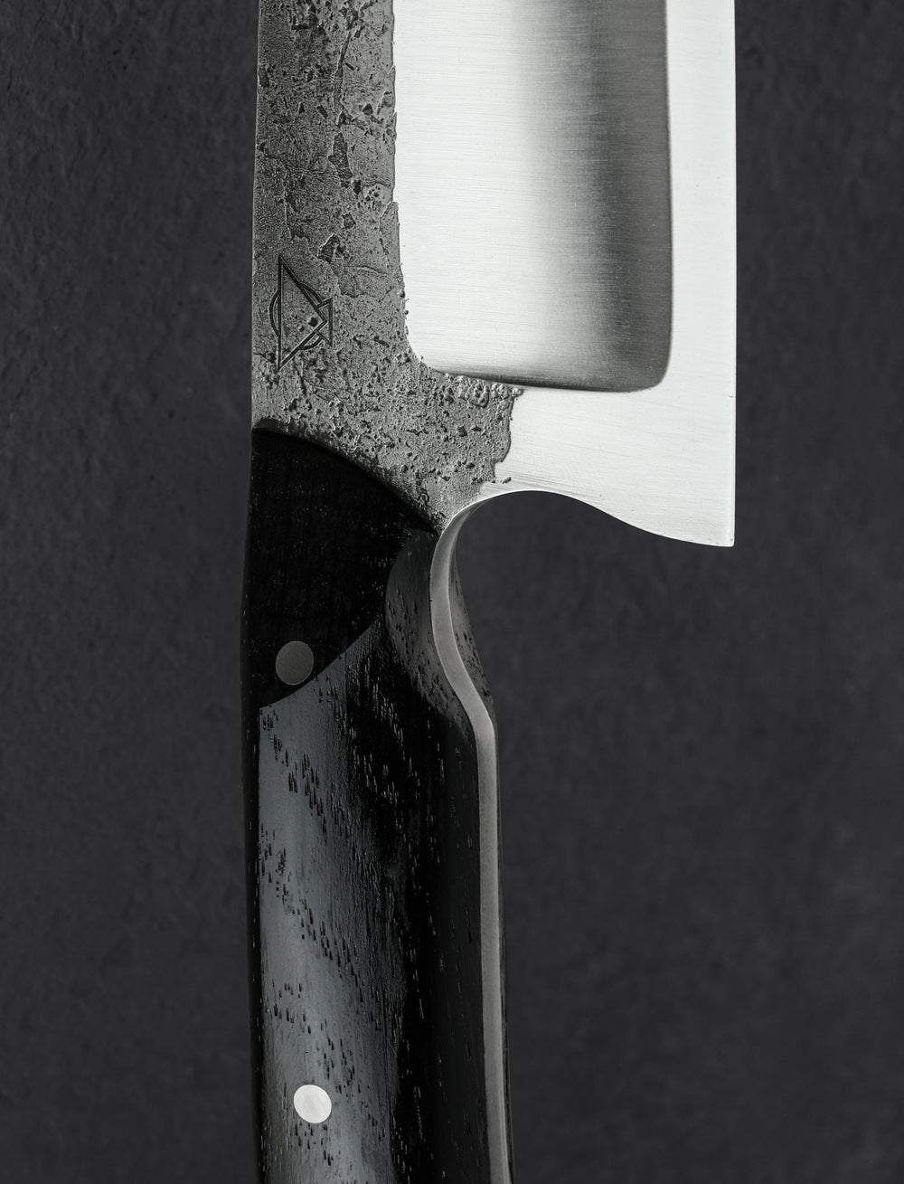 Tobias Hangler - Austria Santoku & Bunka Right Side Oak Bunka 195mm