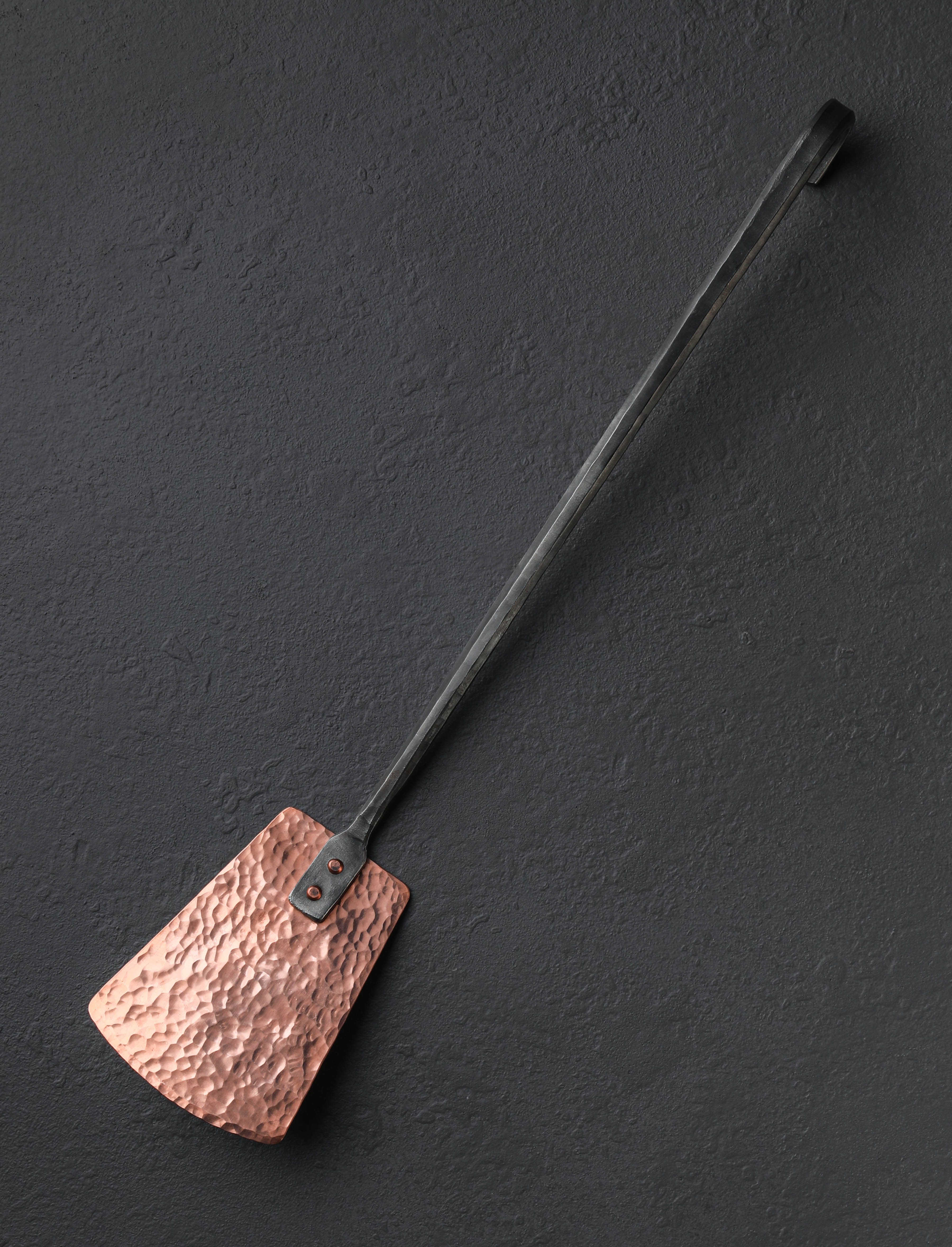 Slotted Copper Serving Spatula 