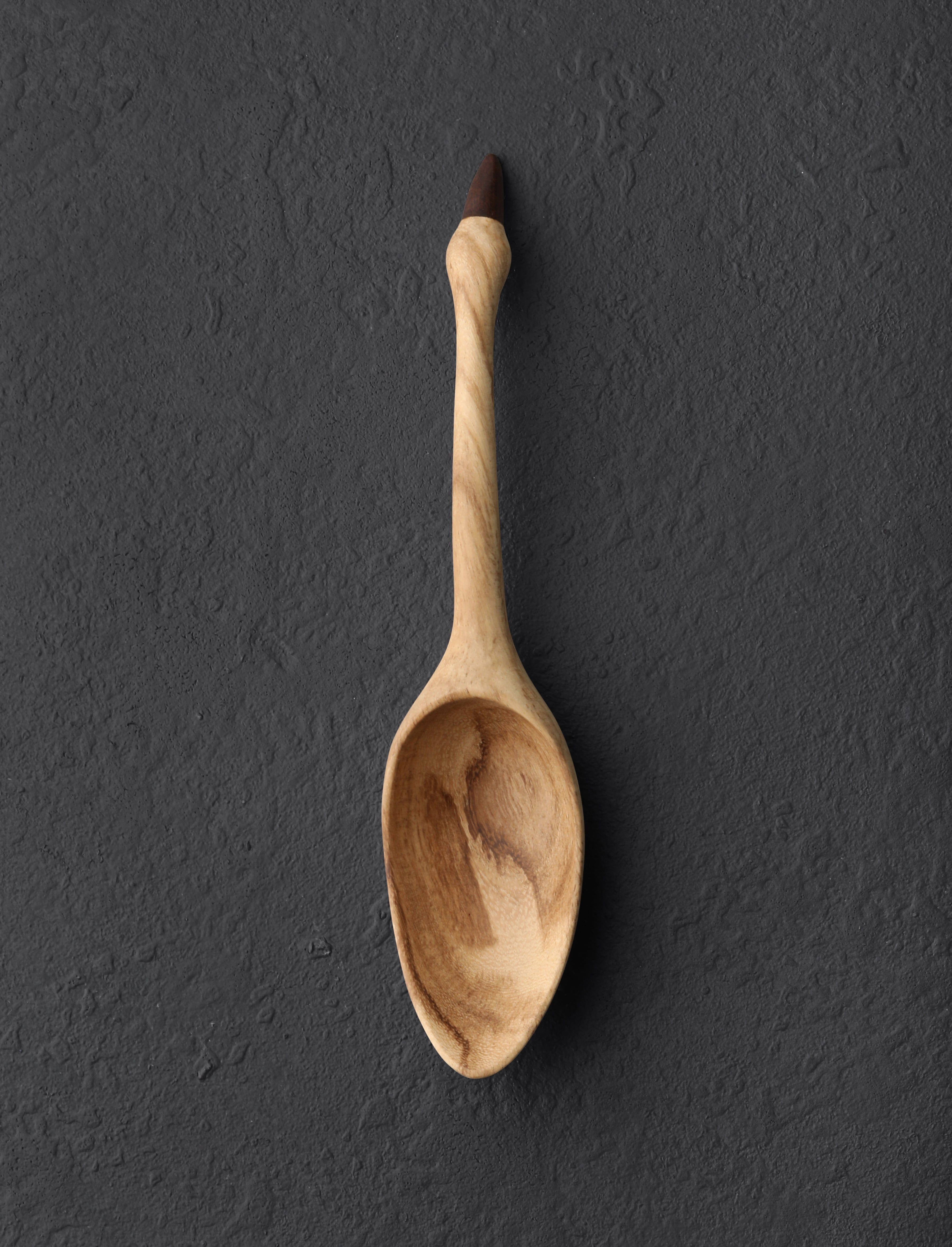 Hand Carved Wood Ladle